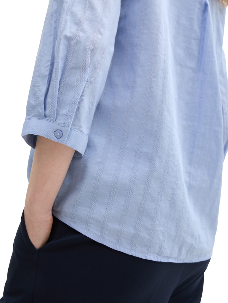 Bluse mit aufgesetzten Brusttaschen