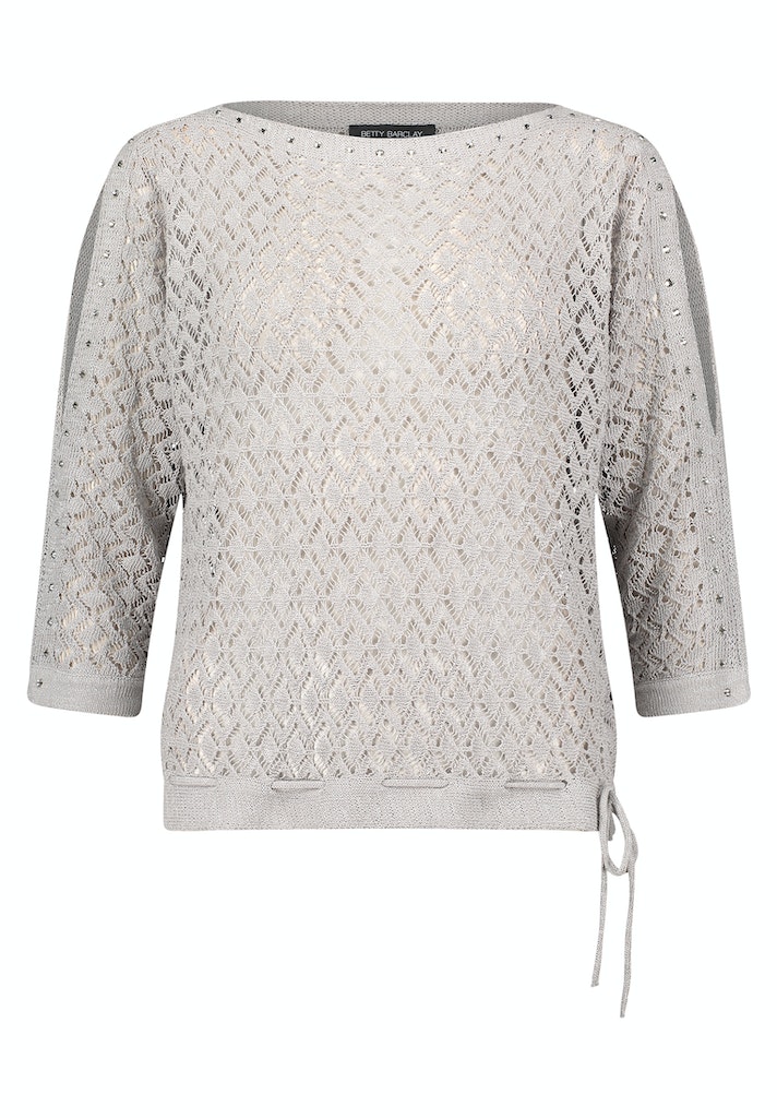 Lochstrick-Pullover Lochstrick-Pullover
