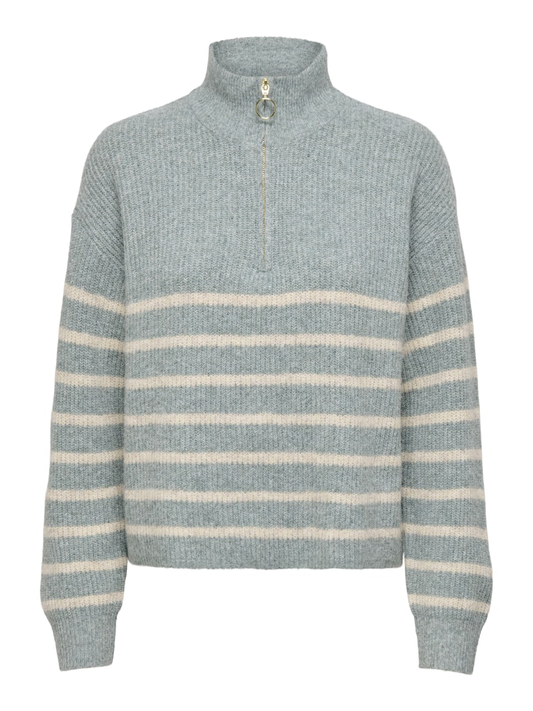 ONLTOKYO L/S ZIP PULLOVER KNT NOOS