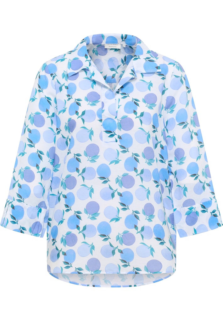 Bluse Leinen 3/4-Arm