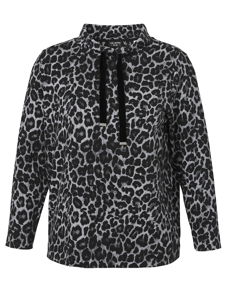 Sweatshirt Kragen 1/1 Arm Druck