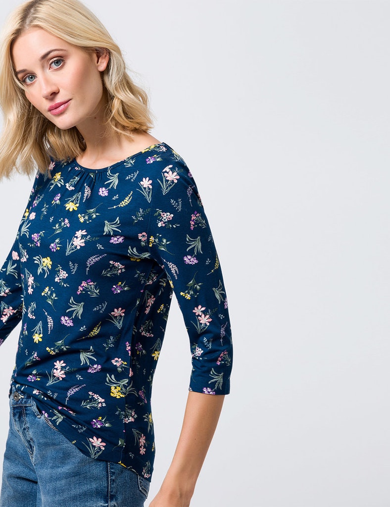 High-Waist Jeans Damen  mit Gürtel