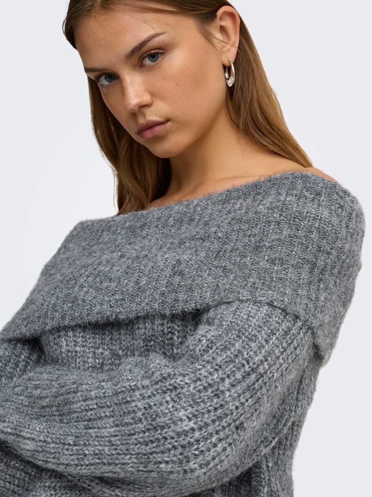 ONLMAGGIE LS OFF SHOULDER KNT