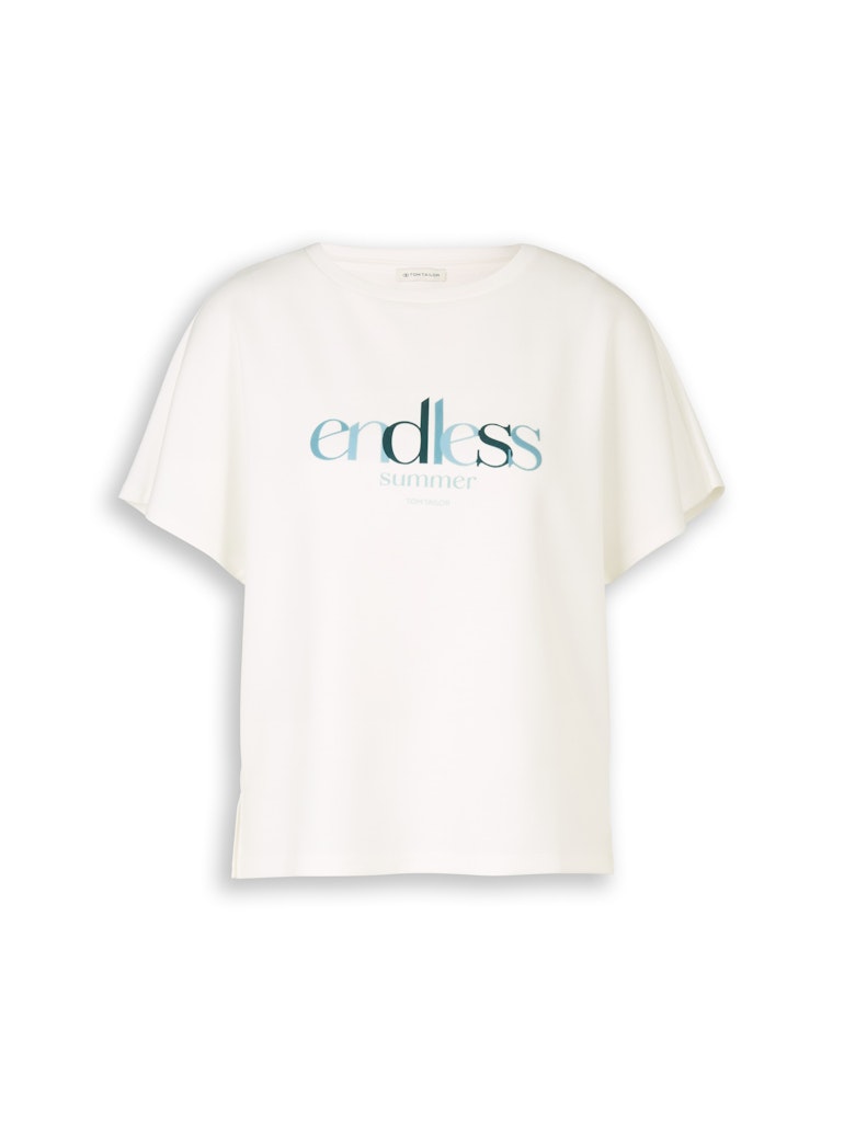 1050444-T-shirt scuba crew neck with p