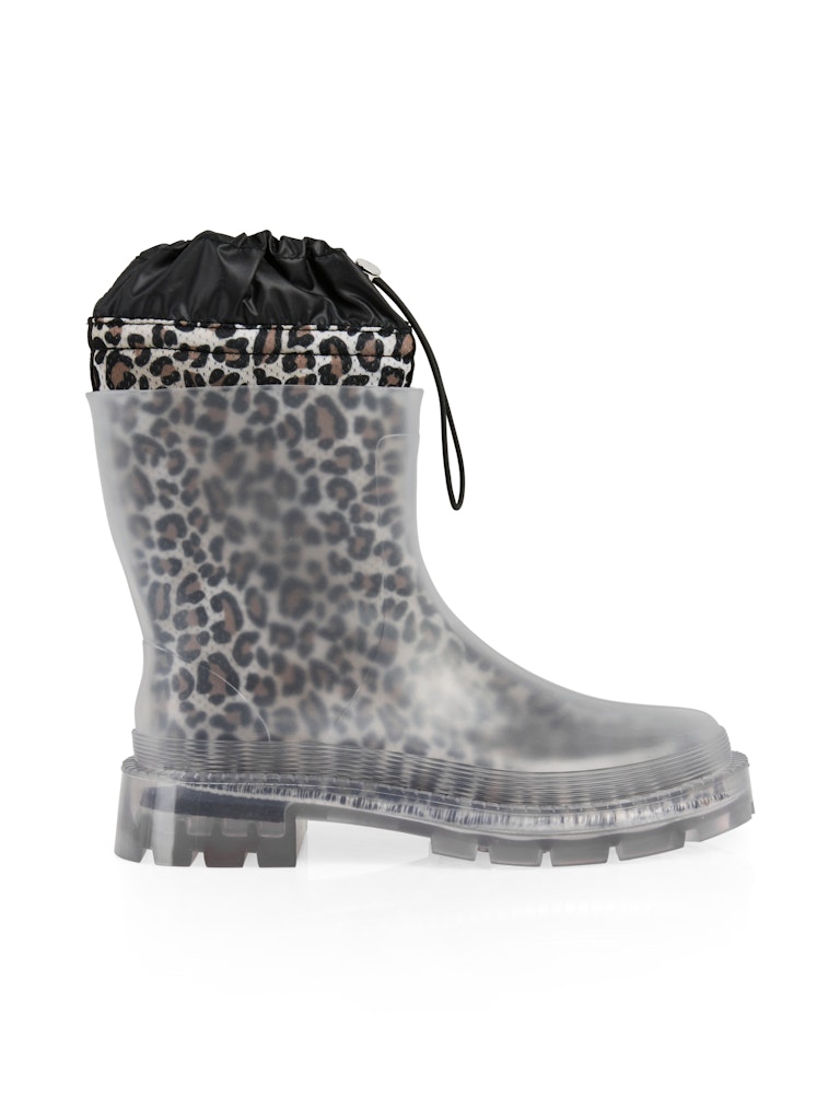 Transparenter Bootie mit Innenschuh