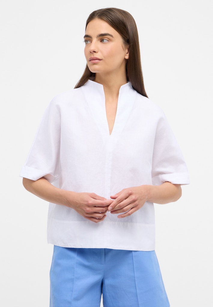 Linen Shirt Bluse Leinen Kurzarm Linen Shirt Bluse Leinen Kurzarm