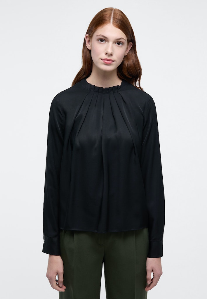 Viscose Shirt Bluse Viskose Langarm
