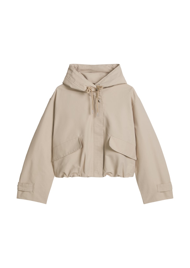 Canvasjacke mit Kapuze relaxed