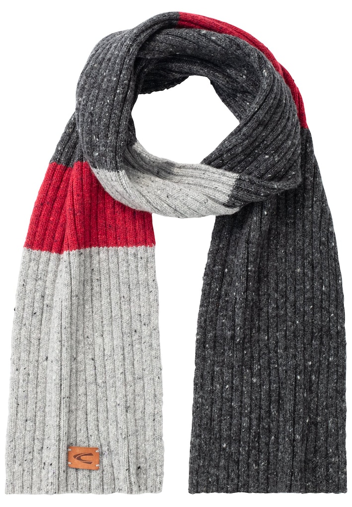 Strickschal mit Merinowolle
