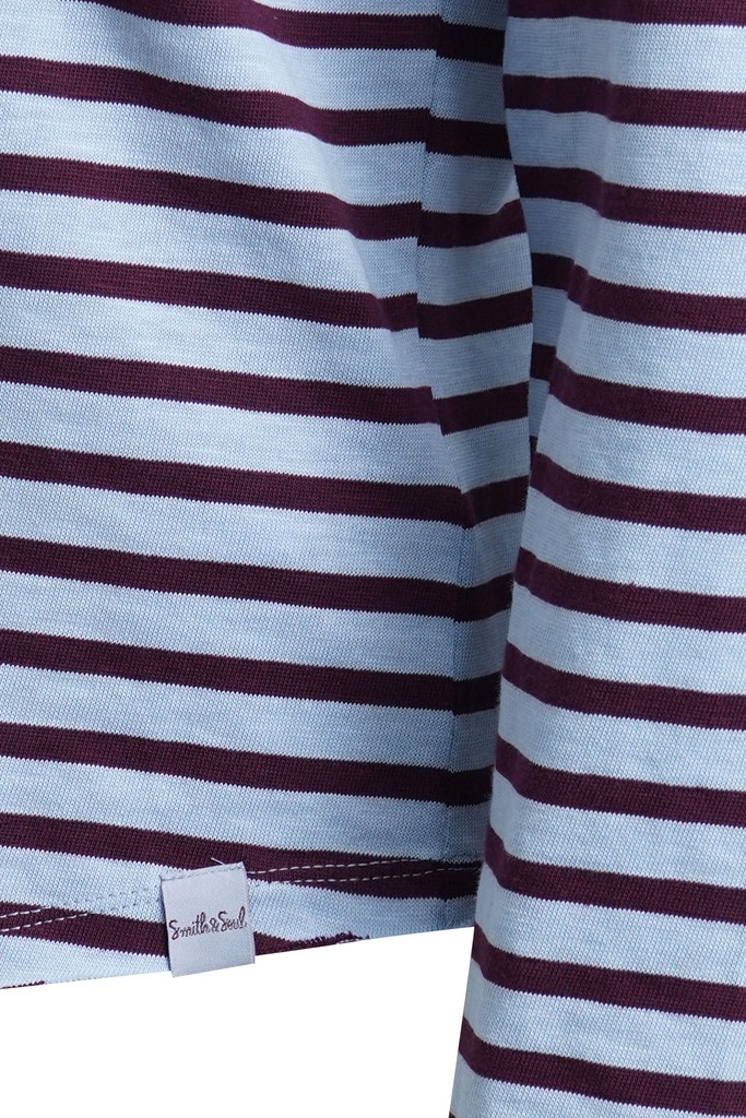 Regular Basic Sweat Raglan Striped