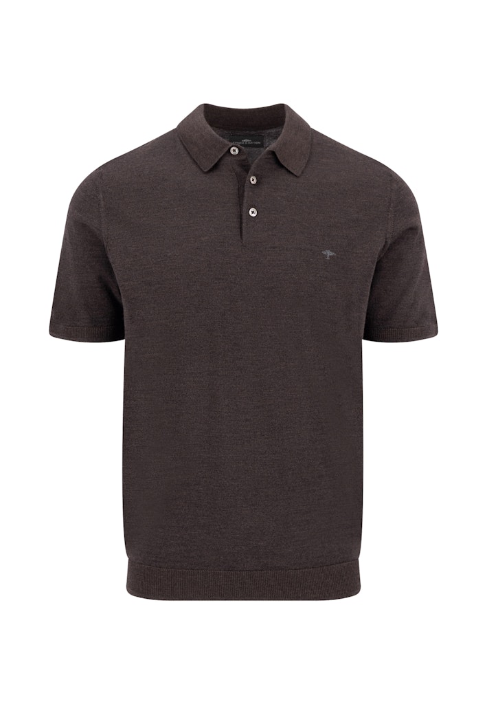 Knitted Polo, Merino