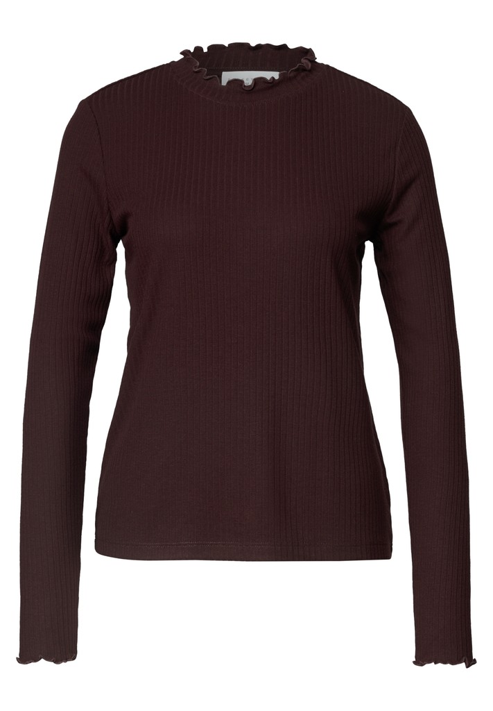 Langarm Shirt mit Turtle Neck