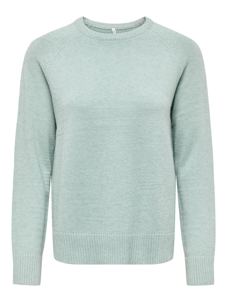 ONLPRINCESS LS O-NECK RAGLAN KNT NOOS