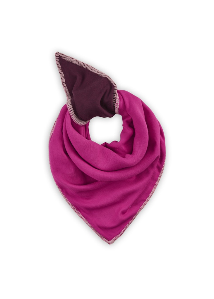 Dreickstuch aus weicher Viskosemischung in uni beidseitig tragbar Dreickstuch aus weicher Viskosemischung in uni beidseitig tragbar