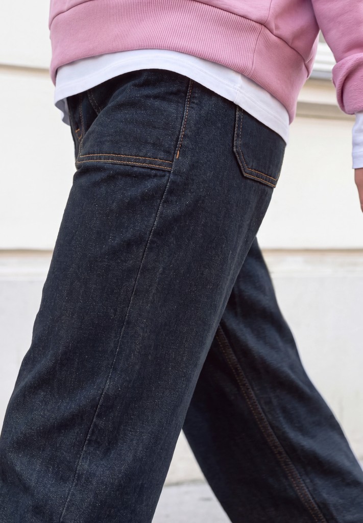 Relaxed Barrel Leg Leg Jeans im Loose Fit