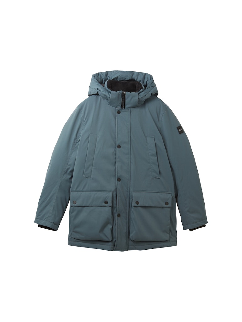 Parka mit abnehmbarer Kapuze