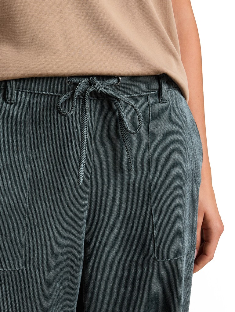 Barrel Cordhose mit Kordelzug