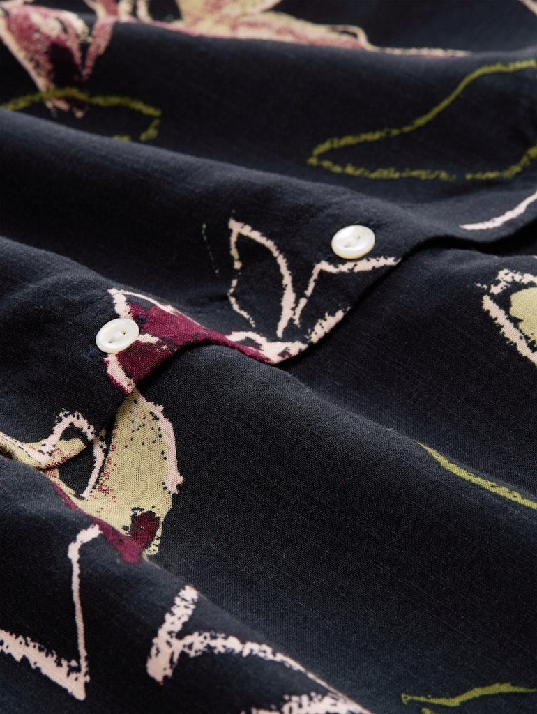 Loose Fit Bluse mit Muster Loose Fit Bluse mit Muster