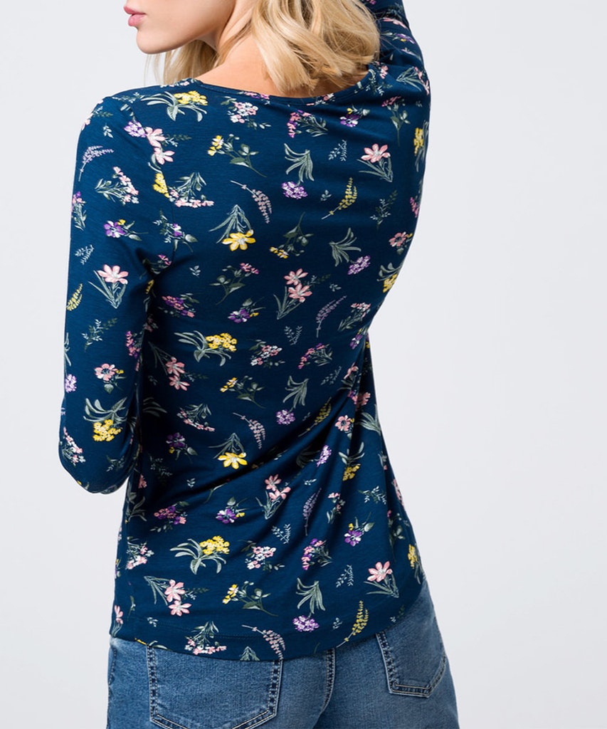 High-Waist Jeans Damen  mit Gürtel
