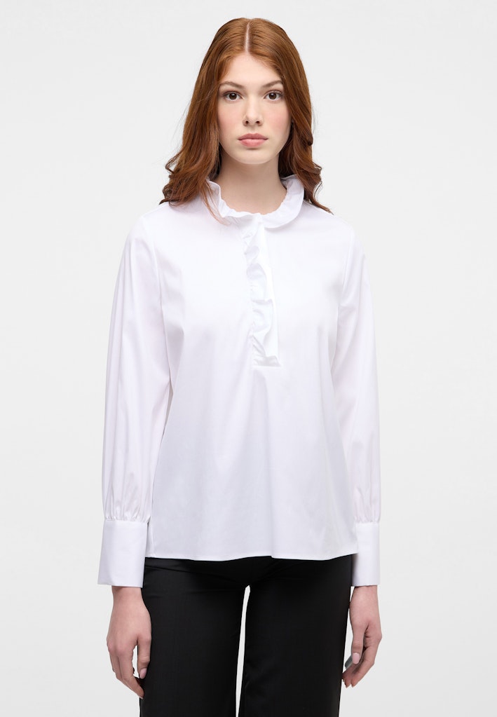 Signature Shirt Bluse Popeline Langarm Signature Shirt Bluse Popeline Langarm