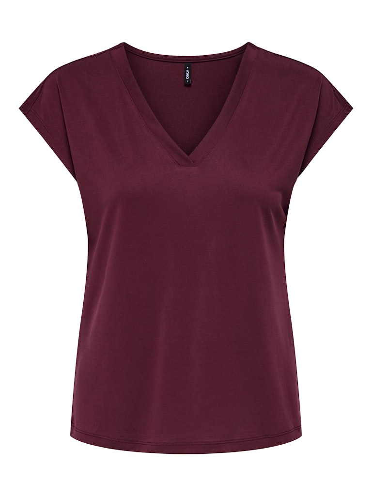 ONLFREE LIFE S/S MOD.V-NECK TOP JRS NOOS ONLFREE LIFE S/S MOD.V-NECK TOP JRS NOOS