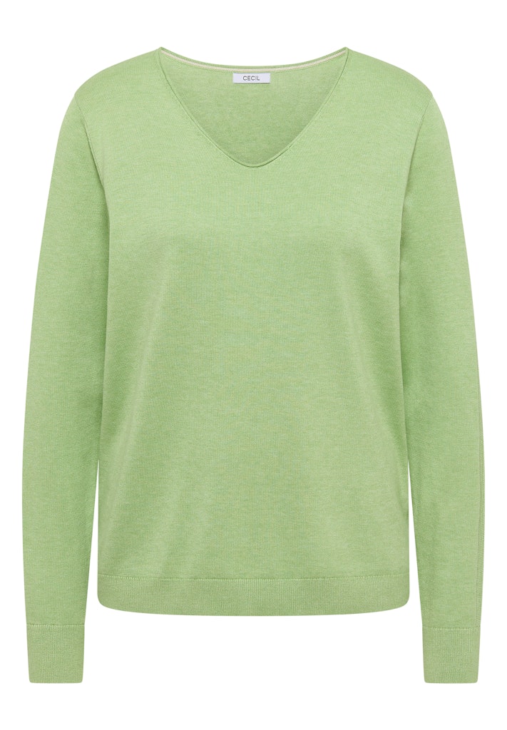 B303537-NOS_Basic V-Neck Pullover