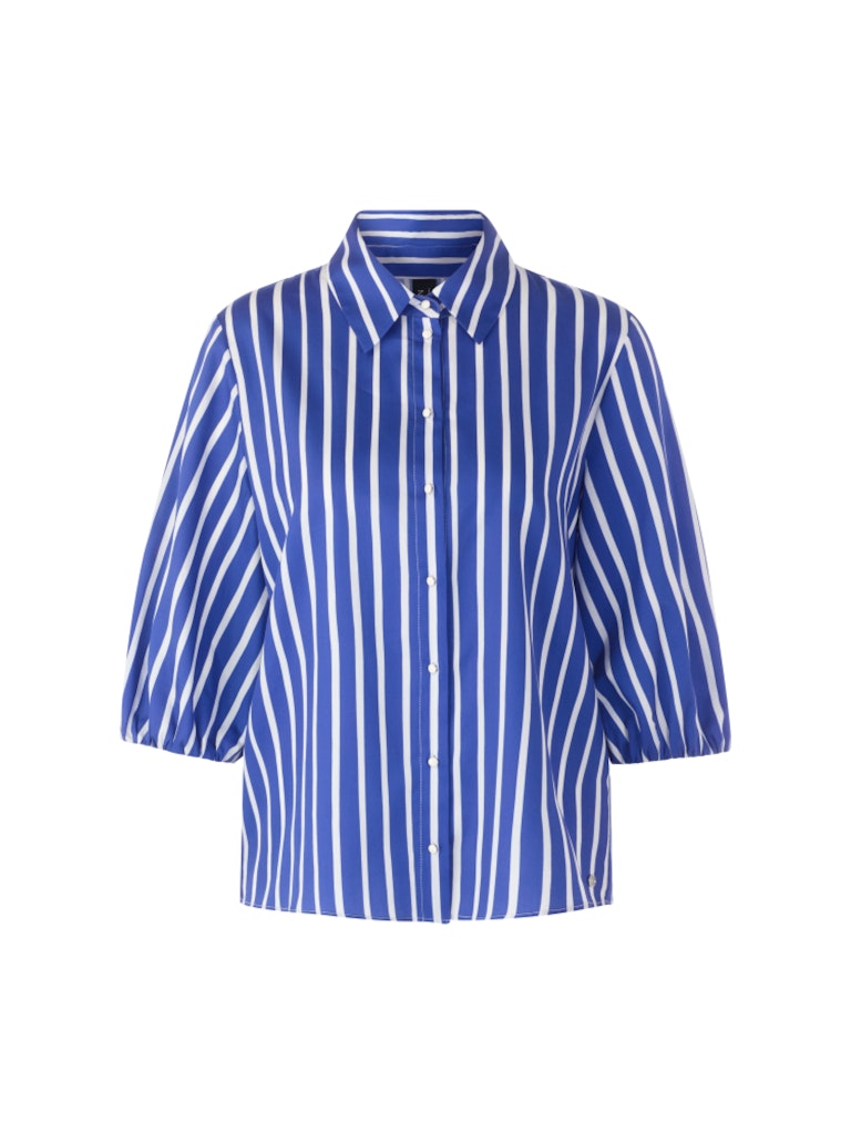 Gestreifte Baumwoll-Hemdbluse