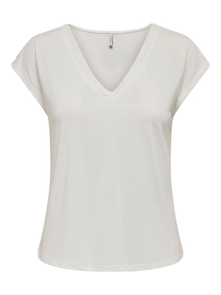 ONLFREE LIFE S/S MOD.V-NECK TOP JRS NOOS ONLFREE LIFE S/S MOD.V-NECK TOP JRS NOOS