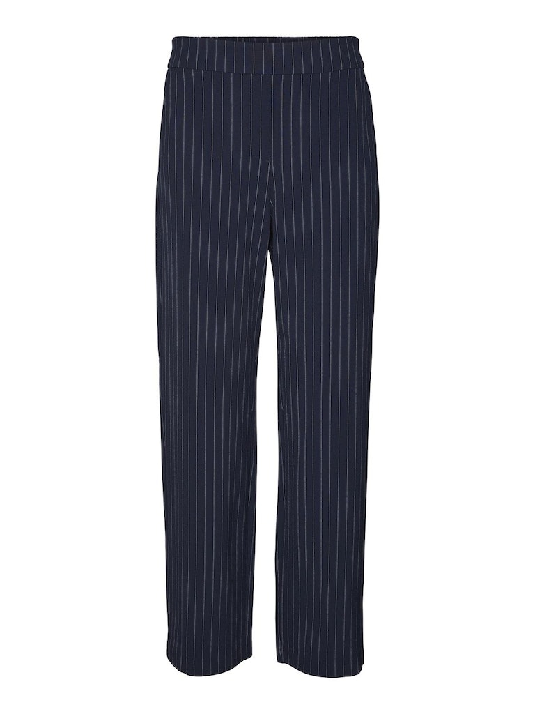 VMLISCOOKIE HR WIDE PINSTRIPE PANT CURVE VMLISCOOKIE HR WIDE PINSTRIPE PANT CURVE
