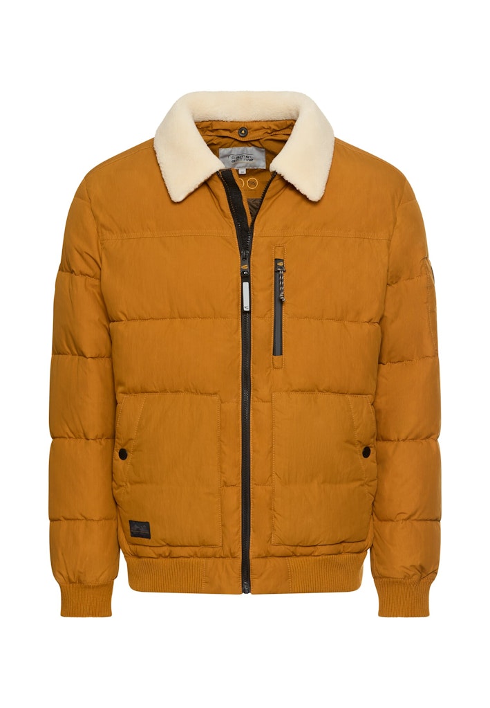 Blouson mit abnehmbaren Kragen
