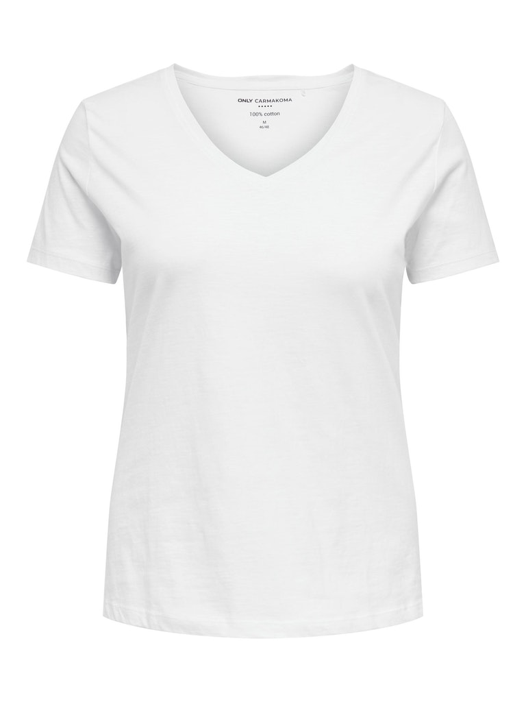 CARBONNIE NEW SS V-NECK TEE JRS