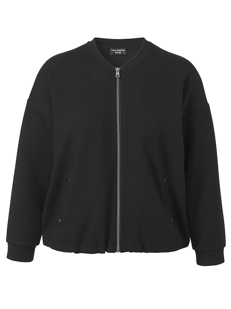 Jacke Rundhals 1/1 Arm Zipper Taschen