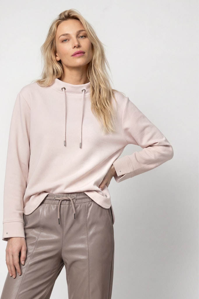 Sweatshirt mit Stehkragen