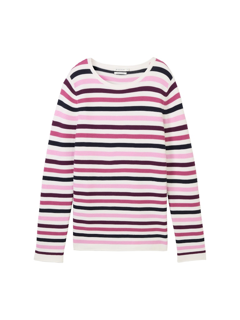 Strickpullover mit Bio-Baumwolle Strickpullover mit Bio-Baumwolle