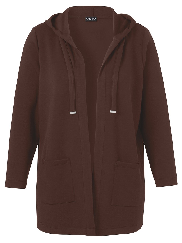 Jacke Offen 1/1 Arm Kapuze