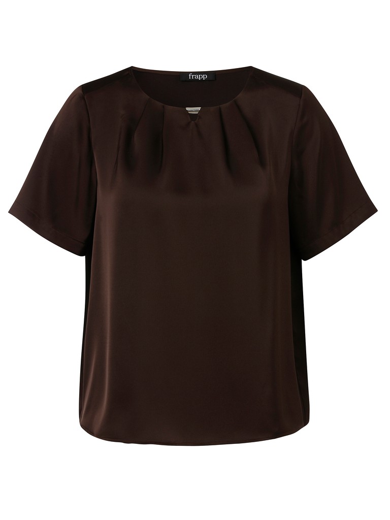 Bluse Rundhals 1/2 Arm