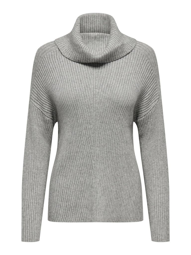 ONLKATIA LS SADDLE ROLL NECK CC KNT