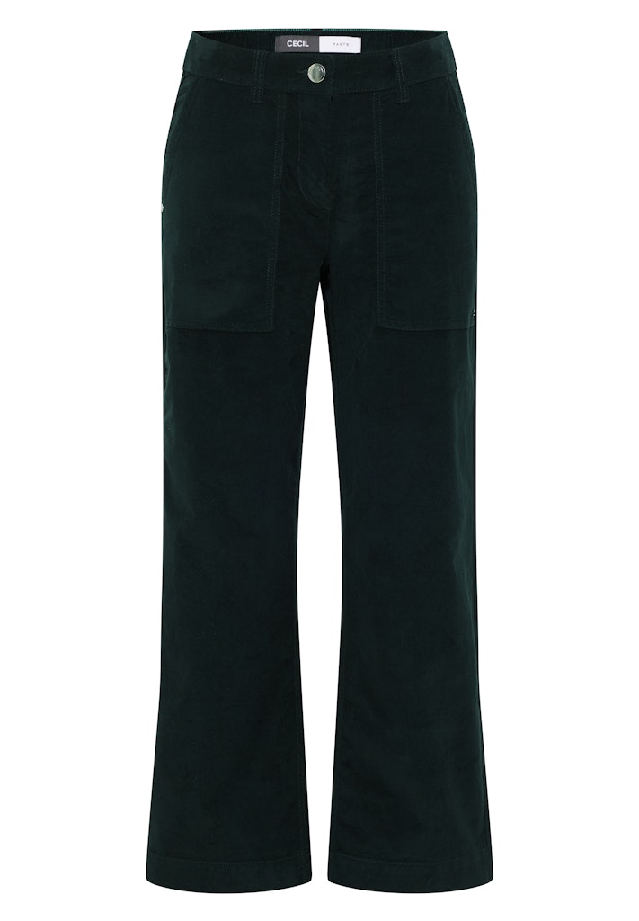 Wide Leg Cordhose