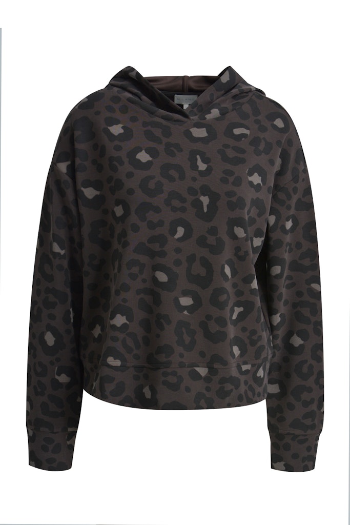 sweatshirt w/ hood 1/1 sleeve