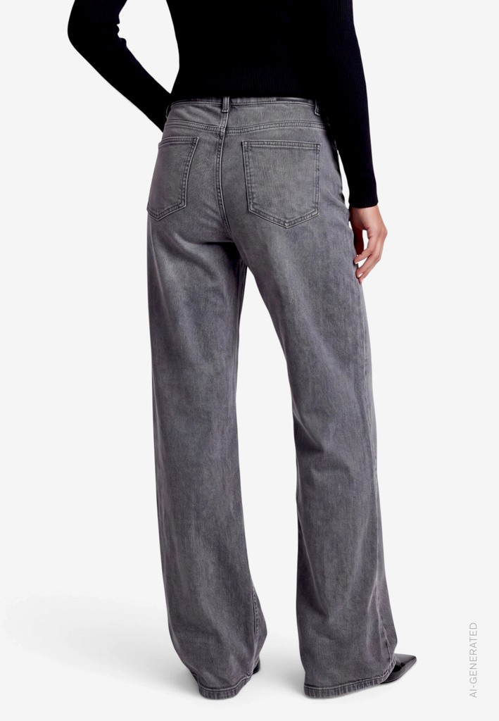 Damen Wideleg-Jeans Style Witney