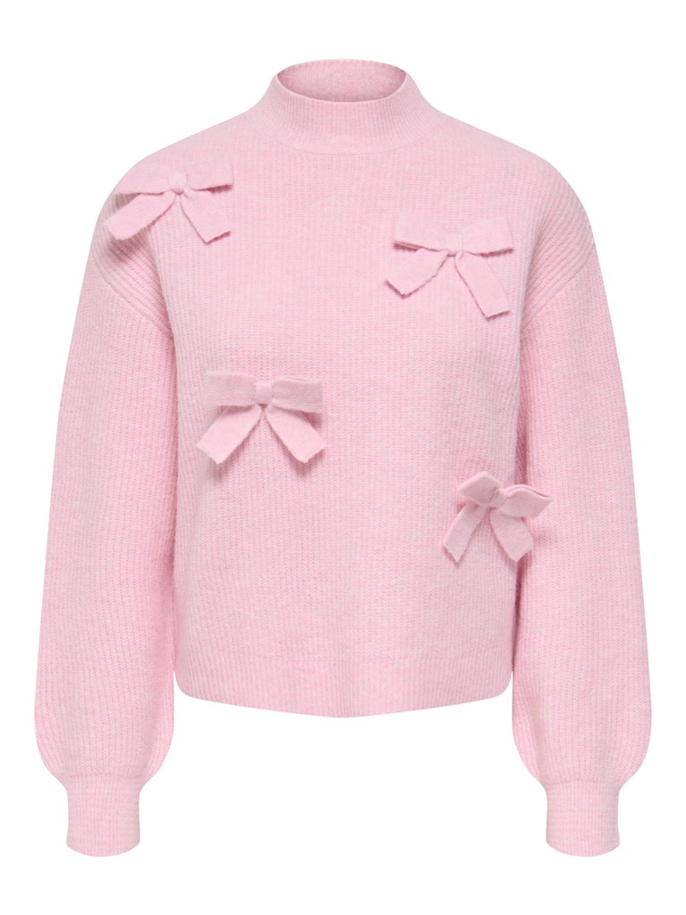 ONLLISA LS BOW PULLOVER KNT NOOS