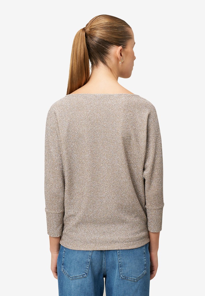Damen Shirt 3/4 Arm mit Glitzer