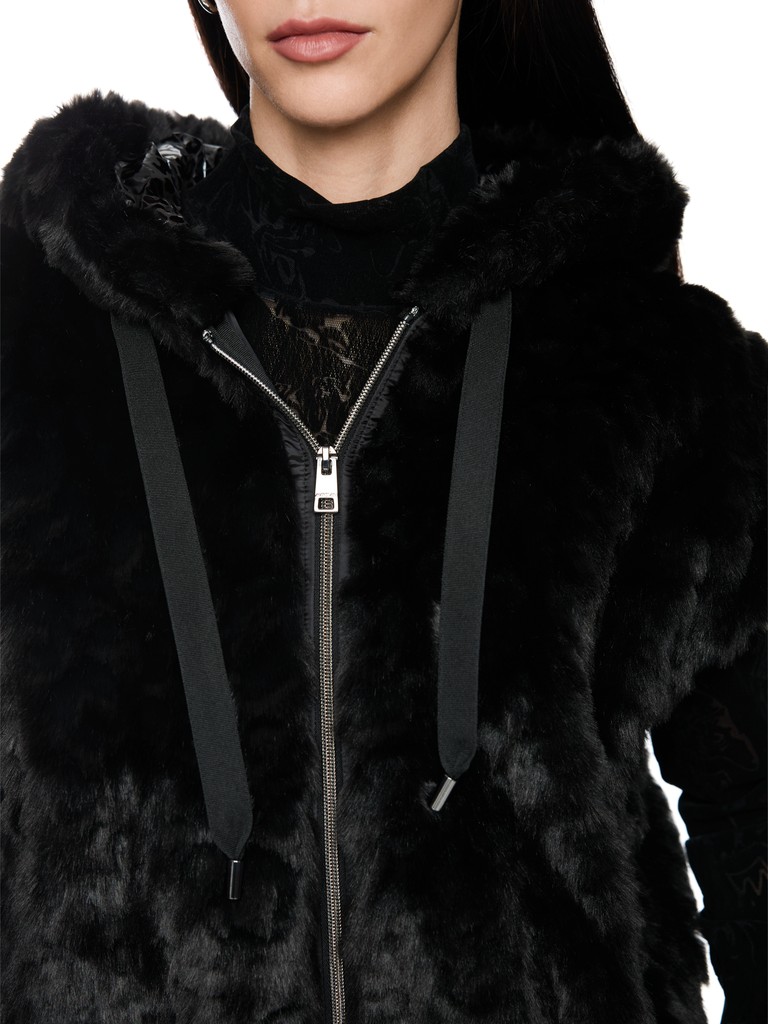 Kuschelige Fake-Fur-Weste