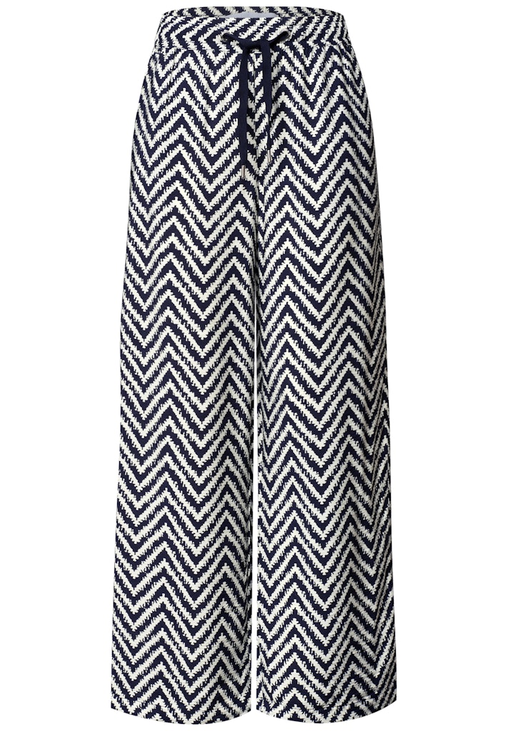 High Waist Wide Leg Hose im Loose Fit