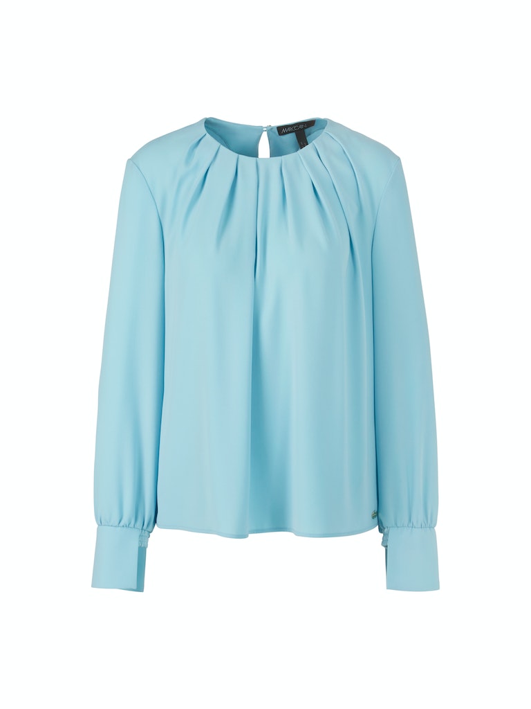 Blusenshirt mit Falten