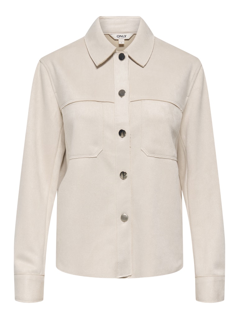 ONLMIRA L/S FAUX SUEDE SHIRT PNT NOOS