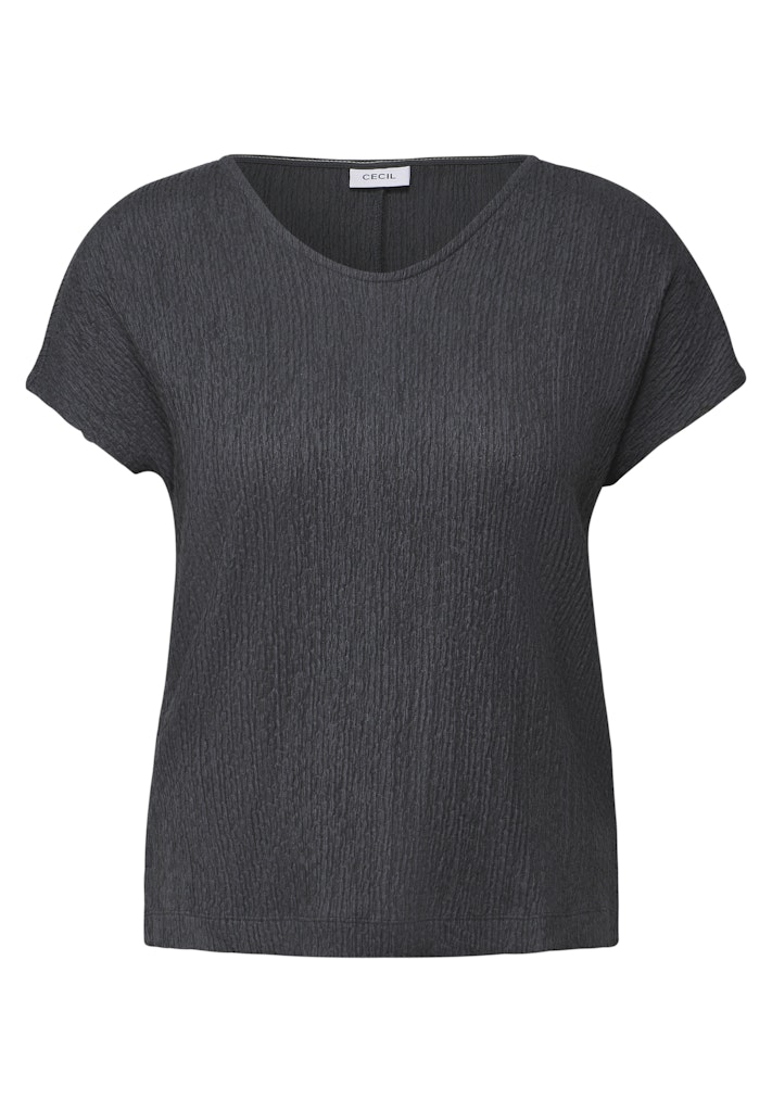 Shirt mit Smok-Struktur
