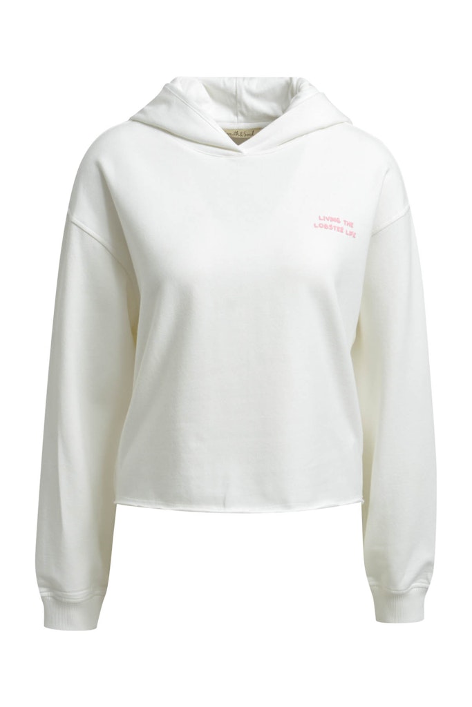 Boxy Hoodie Print Mix