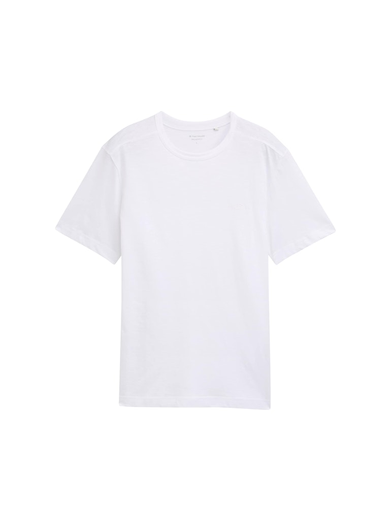 Basic T-Shirt aus Baumwolle Basic T-Shirt aus Baumwolle