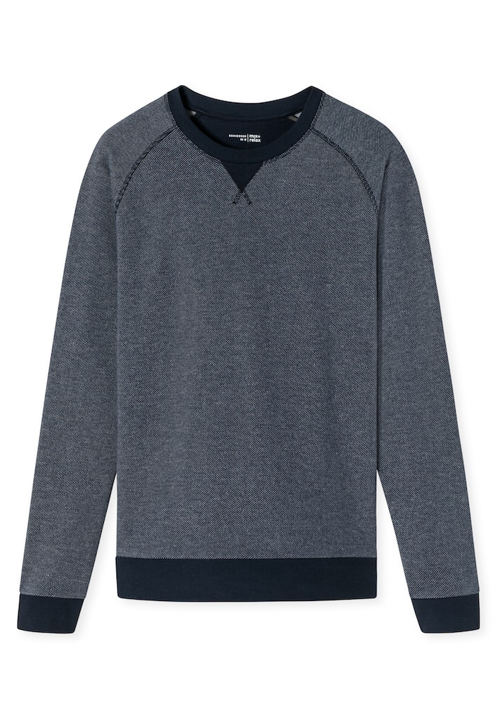 Langarmshirt Rundhals
